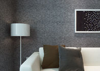 House Decoration Removable Vinyl Black Embossed Wallpaper for Bedrooms